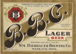 beer label from Big Axe Brewing Co. ( MN-BIER-LAB-1 )