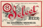 beer label from Copper Trail Brewing Co. ( MN-CONS-LAB-1 )