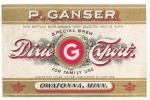 beer label from Garphish Brewing ( MN-GANS-LAB-1 )