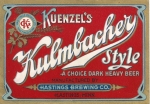 beer label from Hauenstein, John, Brewing Co. ( MN-HAST-LAB-2 )