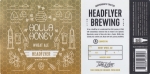 beer label from Heavy Rotation Brewing Company ( MN-HFLY-LAB-2 )