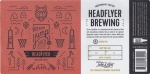 beer label from Heavy Rotation Brewing Company ( MN-HFLY-LAB-3 )