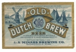 beer label from Mineral Springs Brewery ( MN-MINA-LAB-1 )