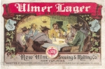 beer label from Nine Mile Brewing Company ( MN-NEWU-LAB-1 )