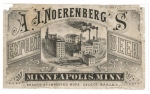 beer label from Nordic Brewing Company ( MN-NOER-LAB-1 )