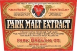 beer label from PawPrint Brewery ( MN-PARK-LAB-6 )