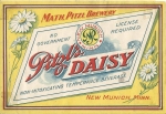 beer label from Portage Brewing Company ( MN-PITZ-LAB-2 )