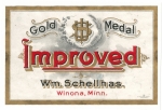 beer label from Schmidt (Jacob Schmidt) Brewing Co. ( MN-SCHH-LAB-1 )