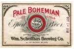 beer label from Schmidt (Jacob Schmidt) Brewing Co. ( MN-SCHH-LAB-3 )