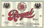 beer label from Schmidt (Jacob Schmidt) Brewing Co. ( MN-SCHH-LAB-4 )