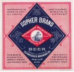 beer label from Schram Haus Brewery ( MN-SCHM-LAB-1 )