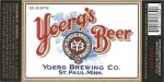 beer label from Yoerg Brewing Company ( MN-YOER-LAB-1 )