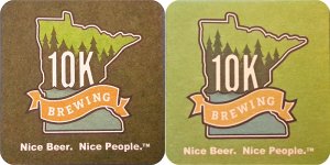 beer coaster from 12welve Eyes Brewing ( MN-10K-1 )