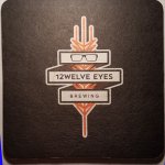 beer coaster from 14 Lakes Craft Brewing Co. ( MN-12WE-1 )