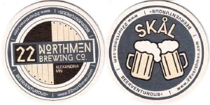 beer coaster from 3rd Act Craft Brewery ( MN-22NO-2 )