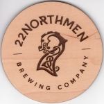 beer coaster from 3rd Act Craft Brewery ( MN-22NO-3 )