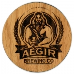 beer coaster from Alexandria Brewing Co. ( MN-AEGI-1 )