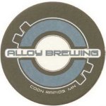 beer coaster from Ambleside Brewing Co ( MN-ALLO-1 )