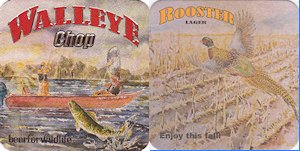 beer coaster from Barkley Sound Brewing Co ( MN-BANK-1 )