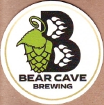 beer coaster from Beaver Island Brewing Co. ( MN-BEAC-1 )