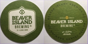 beer coaster from BeerClub Brewing ( MN-BEAV-4 )