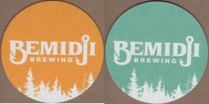 beer coaster from Bemidji Brewing Co. ( MN-BEM-4 )