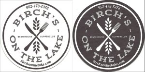 beer coaster from Birkhofer, C. Brewing Co. ( MN-BIR-1 )