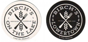 beer coaster from Birkhofer, C. Brewing Co. ( MN-BIR-4 )