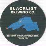 beer coaster from BlackStack Brewing ( MN-BLAC-3 )