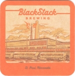 beer coaster from Block North Brew Pub ( MN-BLST-11 )