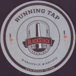 beer coaster from Block North Brew Pub ( MN-BLST-2 )