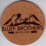 beer coaster from Boathouse Brewpub & Restaurant ( MN-BLUF-1 )