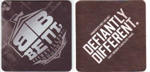 beer coaster from Bent Paddle Brewing Co. ( MN-BNTB-3 )