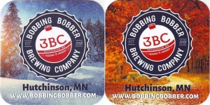 beer coaster from Boom Island Brewing Co. ( MN-BOBB-2 )