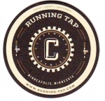 beer coaster from Clubhaus Brewpub ( MN-CLOC-3 )