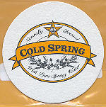 beer coaster from Colonial Brewing Co ( MN-COLD-1 )