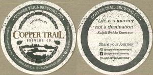 beer coaster from Cosmos Brewing ( MN-COPP-3 )