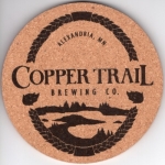 beer coaster from Cosmos Brewing ( MN-COPP-5 )