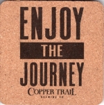 beer coaster from Cosmos Brewing ( MN-COPP-6 )