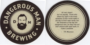 beer coaster from Day Block Brewing Co. ( MN-DANG-4 )