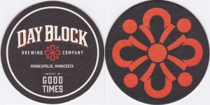 beer coaster from Disgruntled Brewing Company ( MN-DAYB-4 )