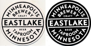 beer coaster from Elm Creek Brewing Company ( MN-ESTL-9 )