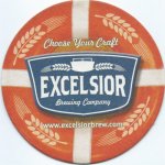 beer coaster from F-Town Brewing Co. ( MN-EXC-7 )