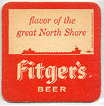 beer coaster from Fitger