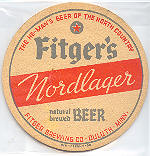 beer coaster from Fitger