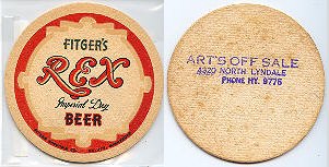 beer coaster from Fitger