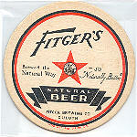 beer coaster from Fitger