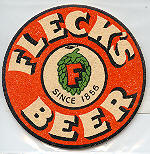 beer coaster from Fleckenstein, G., & Son (Gottfried Fleckenstein, Louis Fleckenstein) ( MN-FLE-1 )