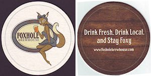 beer coaster from Freehouse (The Freehouse) ( MN-FOXH-1 )