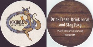 beer coaster from Freehouse (The Freehouse) ( MN-FOXH-3 )